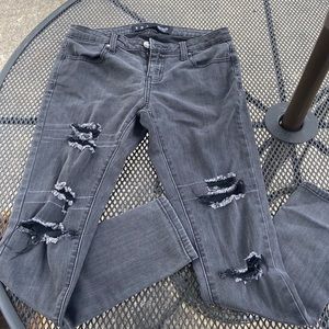 Denim Co Ripped Black Jeans